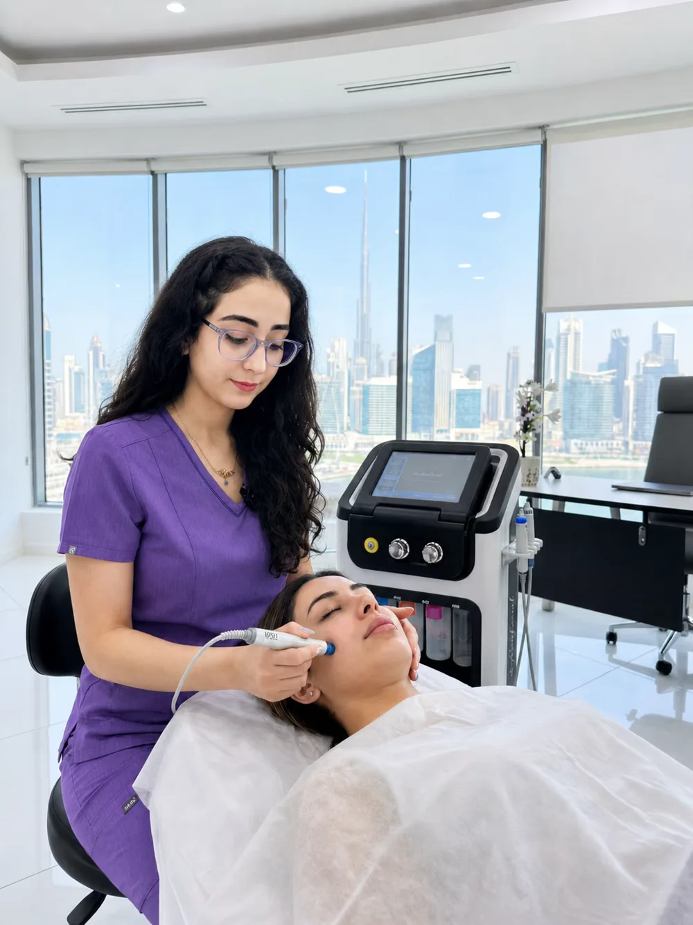 Illustrative clinical preparation for a Sculptra consultation