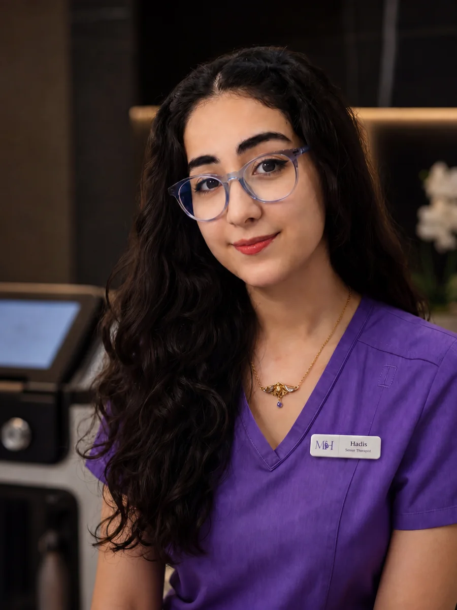 Hadis Abarian, Beauty Therapist at Mahan Polyclinic